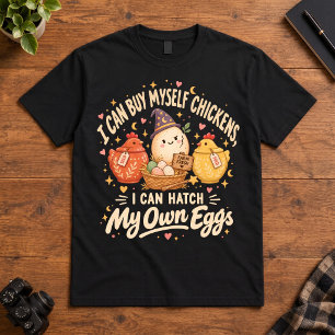 Boerderij Humor Ik Kan Mijzelf Kippen Ei T-shirt
