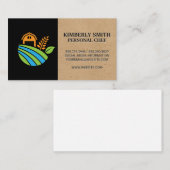 Boerderij-icoon Visitekaartje (Voorkant / Achterkant)