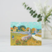 Boerderij in de Provence door Van Gogh: Briefkaart (Staand voorkant)