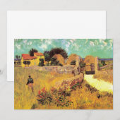 Boerderij in de Provence door Vincent van Gogh (Voorkant / Achterkant)