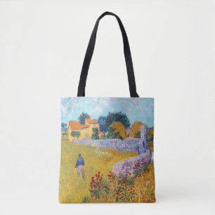 Boerderij in de Provence, Van Gogh Tote Bag