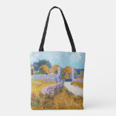 Boerderij in de Provence, Van Gogh Tote Bag (Achterkant)