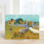 Boerderij in de Provence | Vincent van Gogh Kaart<br><div class="desc">Farmhouse in Provence (1888) door de Nederlandse postpressionistische kunstenaar Vincent Van Gogh. Origineel kunstwerk is een olie op het canvaslandschap die schildert in levendige gouden geelten en aqua blue shades. Gebruik de ontwerphulpmiddelen om douanetekst toe te voegen of het afbeelding te personaliseren.</div>