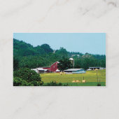 Boerderij in de verte visitekaartje (Achterkant)