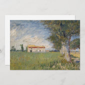 Boerderij in een tarweveld | Vincent van Gogh (Voorkant / Achterkant)