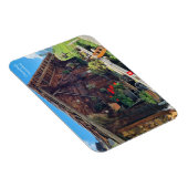  Boerderij in Gimmelwald (Zwitserland) Magneet (Rechterzijde)