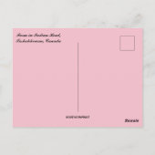 Boerderij in Indiaas Hoofd Saskatchewan Nederland Briefkaart (Achterkant)