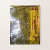 Boerderij in Minnesota. Legpuzzel (Verticaal)