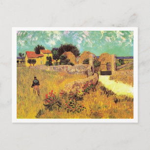Boerderij in Provence door Vincent van Gogh van Go Briefkaart