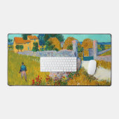 Boerderij in Provence Van Gough Bureaumat (Keyboard & Muis)