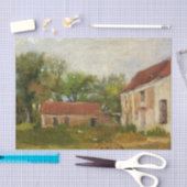 Boerderij in Rebais door Eva Gonzales Tissuepapier (Craft)