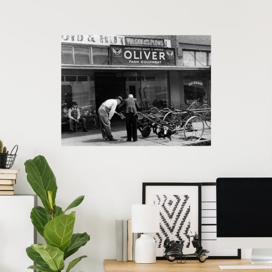  Boerderij, jaren '30 Poster (Thuiskantoor)