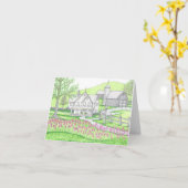 BOERDERIJ KAAART KAART (Gele Bloem)