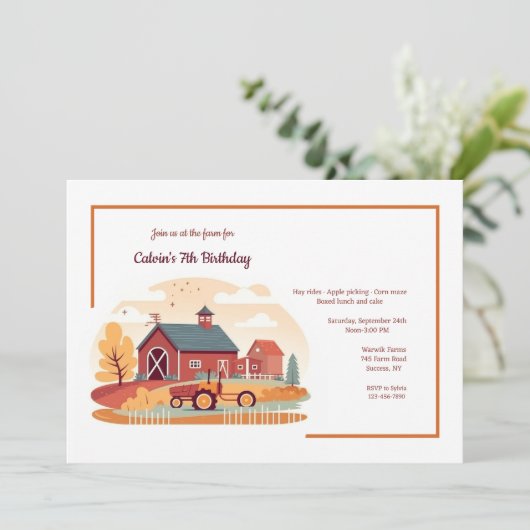 Boerderij Kaart (Staand voorkant)