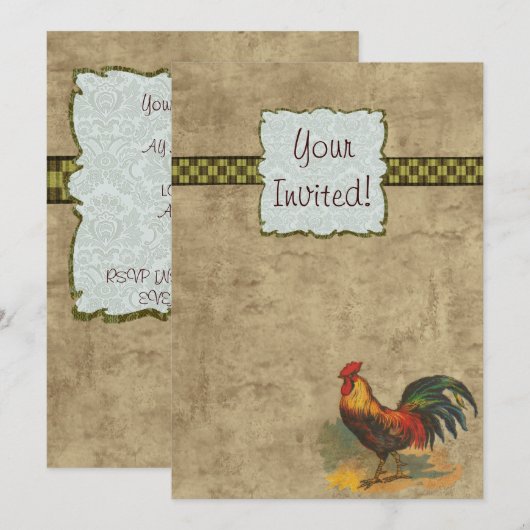 Boerderij Kaart (Voorkant / Achterkant)