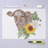 Boerderij kalveren Waterverf voorjaar Tissuepapier (Craft)