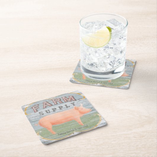 Boerderij Kartonnen Onderzetters (Insitu)