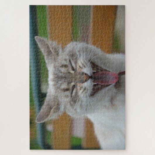 boerderij kattenpuzzel legpuzzel (Verticaal)