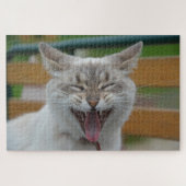 boerderij kattenpuzzel legpuzzel (Horizontaal)