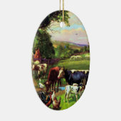  Boerderij Keramisch Ornament (Rechts)