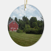 boerderij keramisch ornament (Links)