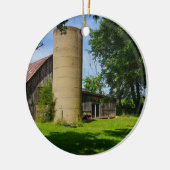 Boerderij Keramisch Ornament (Links)