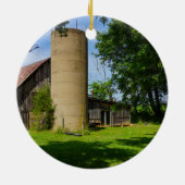 Boerderij Keramisch Ornament (Achterkant)