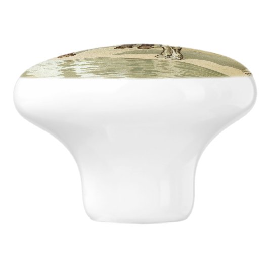  Boerderij Keramische Knop (Zijkant)