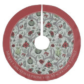 Boerderij Kerst Bloemen Herten Schedel Antlers Kerstboom Rok (Voorkant)