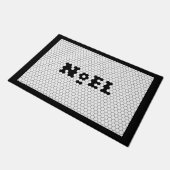 Boerderij Kerst Christelijk Noel Tegel Design Deurmat (Schuin)