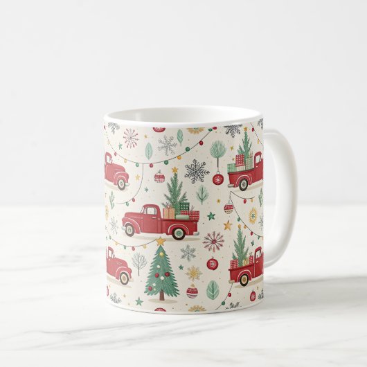  Boerderij Kerst Koffiemok (Voorkant rechts)