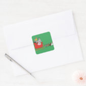 Boerderij Kerst stickers (Envelop)