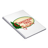 Boerderij kerstbomen notitieboek (Rechterzijde)