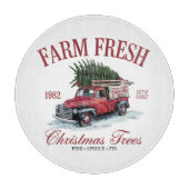 Boerderij kerstbomen, vers snijplank (Voorkant)