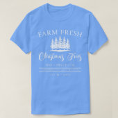 Boerderij kerstbomen, vers t-shirt (Design voorkant)
