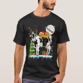 Boerderij kerstbomen voor kerstbomen met kerstbome t-shirt (Voorkant)