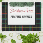 Boerderij kerstboomvakantie startpunt theedoek (Gevouwen)