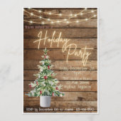 Boerderij Kerstfeest Uitnodiging (Voorkant)