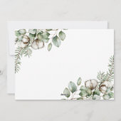 Boerderij Kerstgroen 3 Foto Kerstkaart (Achterkant)