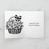 Boerderij Kerstmis | Kleurplaat binnenin Kaart (Binnen)