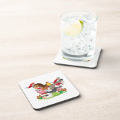 Boerderij Kerstmis Onderzetter (Rechterzijde)