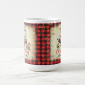 Boerderij Kerstvakantie Mok, Kippen Koeien Koffiemok (Center)