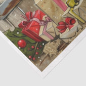 Boerderij Kerstvarken Tissuepapier (Detail)