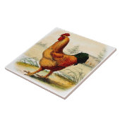 Boerderij keuken decoratieve wandtapijter Fancy ro Tegeltje (Zijkant)