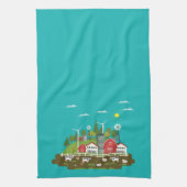 Boerderij Keukenhanddoek (Verticaal)