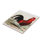 Boerderij keukenroestrooster Tile Red Rooster Tegeltje (Zijkant)