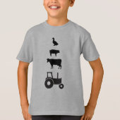 Boerderij kind shirt (Voorkant)