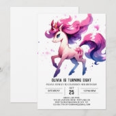 Boerderij Kinder Paard Verjaardag Kaart (Voorkant / Achterkant)