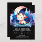 Boerderij Kinderen Koe Verjaardag Kaart (Voorkant / Achterkant)