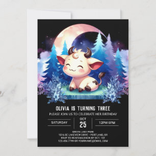 Boerderij Kinderen Koe Verjaardag Kaart